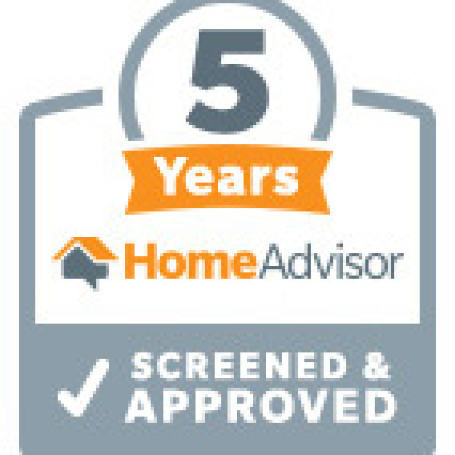 HomeAdvisor 5-Year Badge