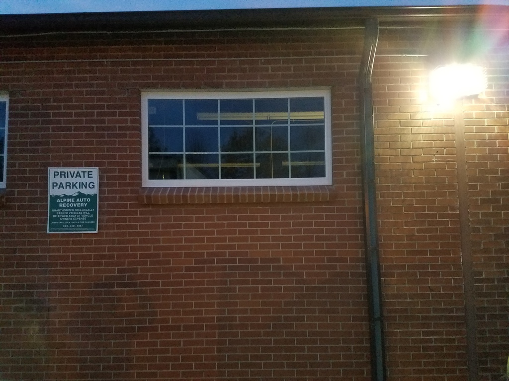 Completed window installation