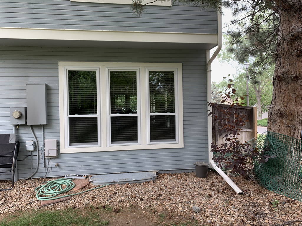 Energy efficient replacement windows - side view